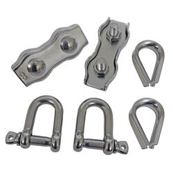 DX Engineering Rope Hardware Kits DXE-MSG8M-C1