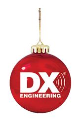 DX Engineering Christmas Tree Ornaments DXE-ORNAMENT-RED