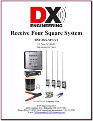 DX Engineering Instruction Manuals DXE-R4S-SV3-INS