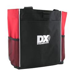 DX Engineering Logo Tote Bags DXE-TOTE-BK-RD