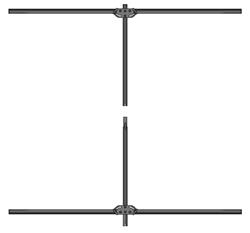 DX Engineering HF Portable TW Antennas and Accessories DXE-TW-BAS-BLK