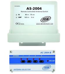 SSB Electronic AS-304 Four Port Mast Mount Antenna Switch 5054
