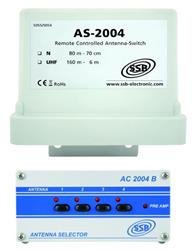 SSB Electronic AS-304 Four Port Mast Mount Antenna Switch 5055