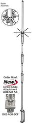 Hustler 4BTV 4-Band HF Vertical Antenna and DXE Installation Guide Packages
