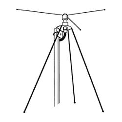 Hustler DCL-B Discone Base Station Scanner Antennas