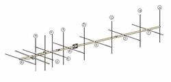 I0JXX 2M Yagi Antennas 18470-8X8-2