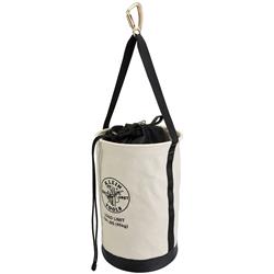 Klein Tools Load Rated Canvas Buckets with Drawstring Close 5114DSC22