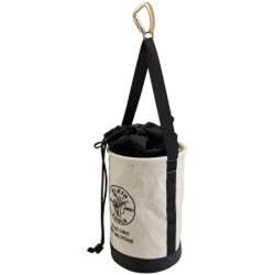 Klein Tools Load Rated Canvas Buckets with Drawstring Close 5114DSC