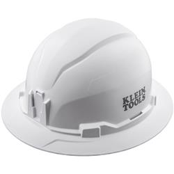 Klein Tools Full Brim Non-Vented Hard Hats 60400