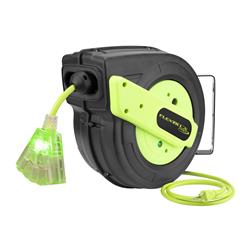 Flexzilla Retractable Extension Cord Reels - 12 Cord Gauge - Free Shipping  on Most Orders Over $99 at DX Engineering