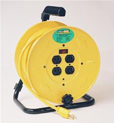 Alert Reel Professional Multi-Outlet Manual Wind-Up Cord Reels 7080M