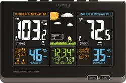 V41-PRO La Crosse Technology Complete Personal Remote Monitoring Weather  Station