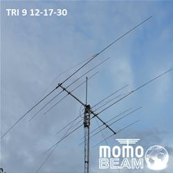 Momobeam TRI9 30/17/12 Meter Full-Size Yagi Antennas