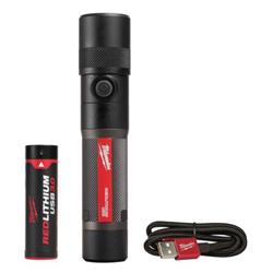 Milwaukee USB Rechargeable 1100L Twist Focus Flashlights