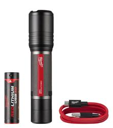 Milwaukee REDLITHIUM USB 2,000L Slide Focus Flashlights 2162-21