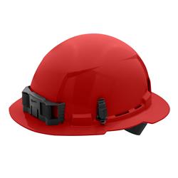 Milwaukee Full Brim Hard Hats with 4-Point Ratcheting Suspension 48-73-1109