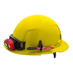 Milwaukee Full Brim Hard Hats with 6-Point Ratcheting Suspension