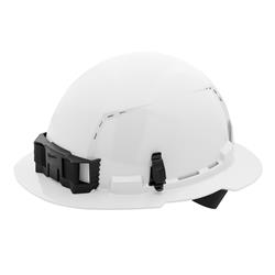 Milwaukee Full Brim Vented Hard Hats with 4-Point Ratcheting Suspension 48-73-1201