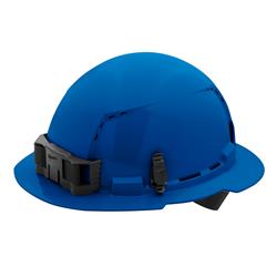 Milwaukee Full Brim Vented Hard Hats with 4-Point Ratcheting Suspension 48-73-1205