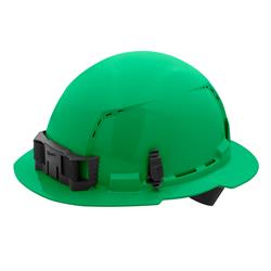 Milwaukee Full Brim Vented Hard Hats with 4-Point Ratcheting Suspension 48-73-1207