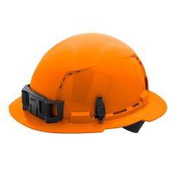 Milwaukee Full Brim Vented Hard Hats with 4-Point Ratcheting Suspension 48-73-1213