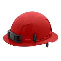 Milwaukee Full Brim Vented Hard Hats with 6-Point Ratcheting Suspension 48-73-1229