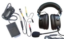 Paradan Radio Hi-Rate2 Headset with Foot Switch HI-RATE2YA8R
