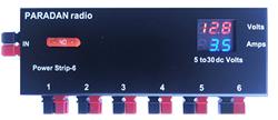 Paradan Radio Power Strip 6