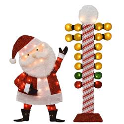 Santa with Starting Tree Display 56507