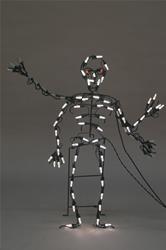 Dancing Skeleton Animotion Light Display 90075