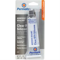 Permatex Clear RTV Silicone