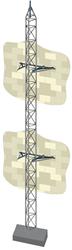 ROHN G-Series Bracketed Tower Packages 25BRKT050