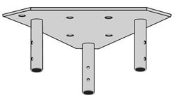 ROHN APL45G Tower Top Plates APL45G