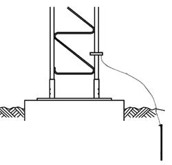 ROHN BGK2GGX Tower Base Grounding Kits BGK2GGX