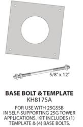 ROHN Tower Base Bolts KH8175A