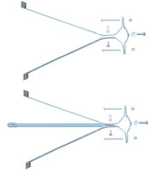 ROHN Mast Wall Mounts WM18D