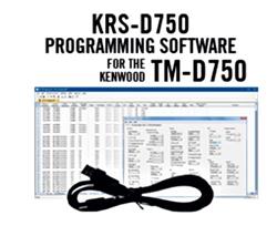 RT Systems Radio Interface and Programming Cables KRS-D750-USB
