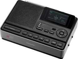 SANGEAN WR-2WH AM/FM-RBDS Wooden Cabinet Digital Tuning Radio (White)