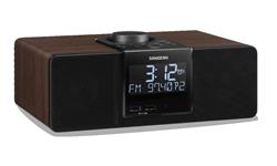 Sangean AM / FM-RBDS / iPod Dock Wooden Table-Top Receiver WR-5 
