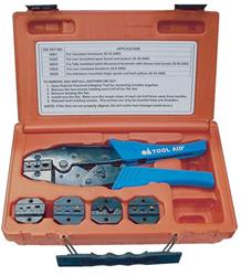 S&G Tool Aid 9-Die Quick-Change Ratcheting Crimping Kits