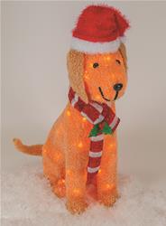 Dog in Hat Tinsel-Light Display SUM-20551