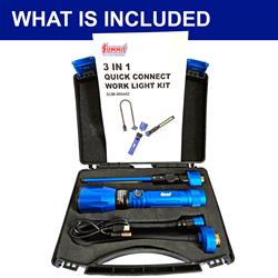 Summit Racing™ 3-in-1 Quick-Connect Work Light Kits