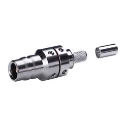 Times Microwave Systems® Coaxial Connectors EZ-240-QNF-X