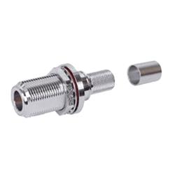 Times Microwave Systems® Coaxial Connectors EZ-400-NFBHX