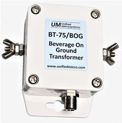 United Microsystems BT-75/BOG Beverage-On-Ground Antenna Transformers BT-75-BOG