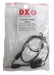 VE2DX Electronics CI-V/CAT Radio Interface Cables CAT-TRS-18IN