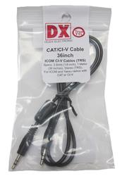 VE2DX Electronics CI-V/CAT Radio Interface Cables CAT-TRS-36IN