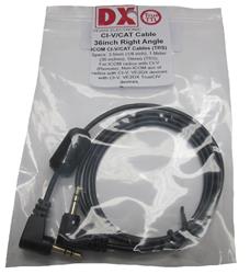 VE2DX Electronics CI-V/CAT Radio Interface Cables CATTRS36INRA