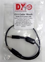 VE2DX Electronics CI-V/CAT Radio Interface Cables CI-V-18IN