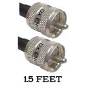 Click here for more information about DX Engineering DXE-8XDX1-5 - DX Engineering RG-8X PL-259 Low-Loss 50-ohm Coax Cable Assemblies